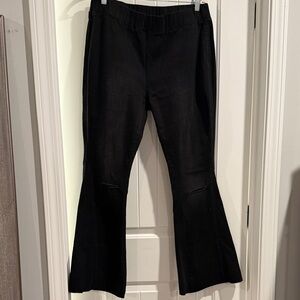 Black Flared Pants